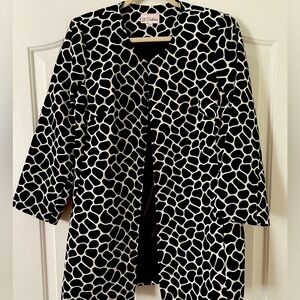 3 Sisters Large Swing Jacket crop sleeve